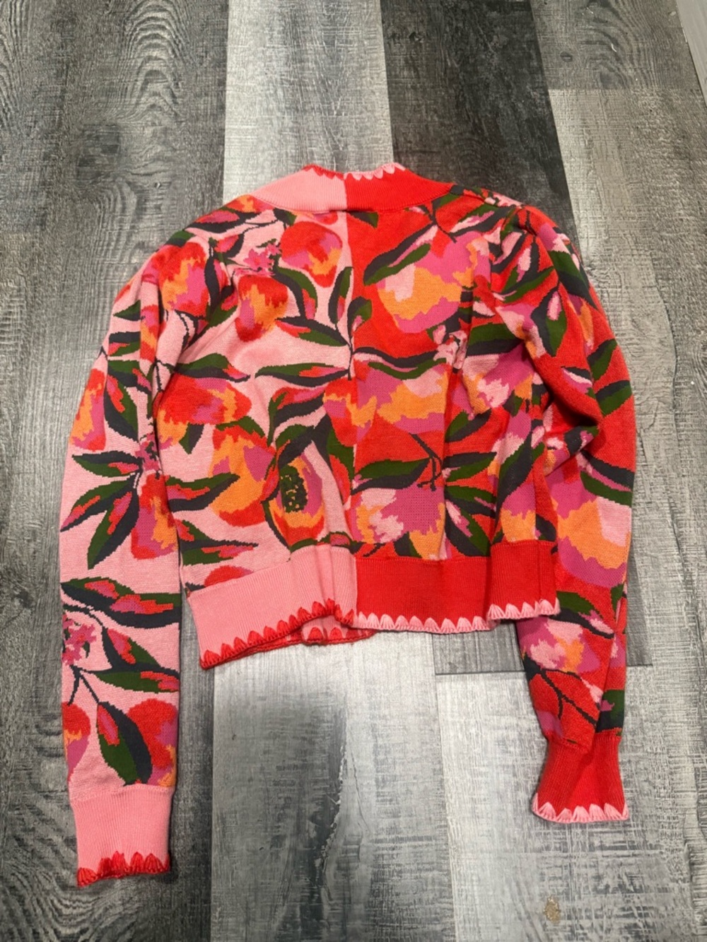 FARM Rio Mixed Papaya Knit Cardigan - Picture 5 of 5